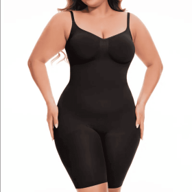Dropship SEAMLESS Postpartum Abdomen Shapewear Sculpting Short Mid Thigh Slimming Body Shaper For Women Tummy Control Slimmer (Option: Back-XL and 2XL)